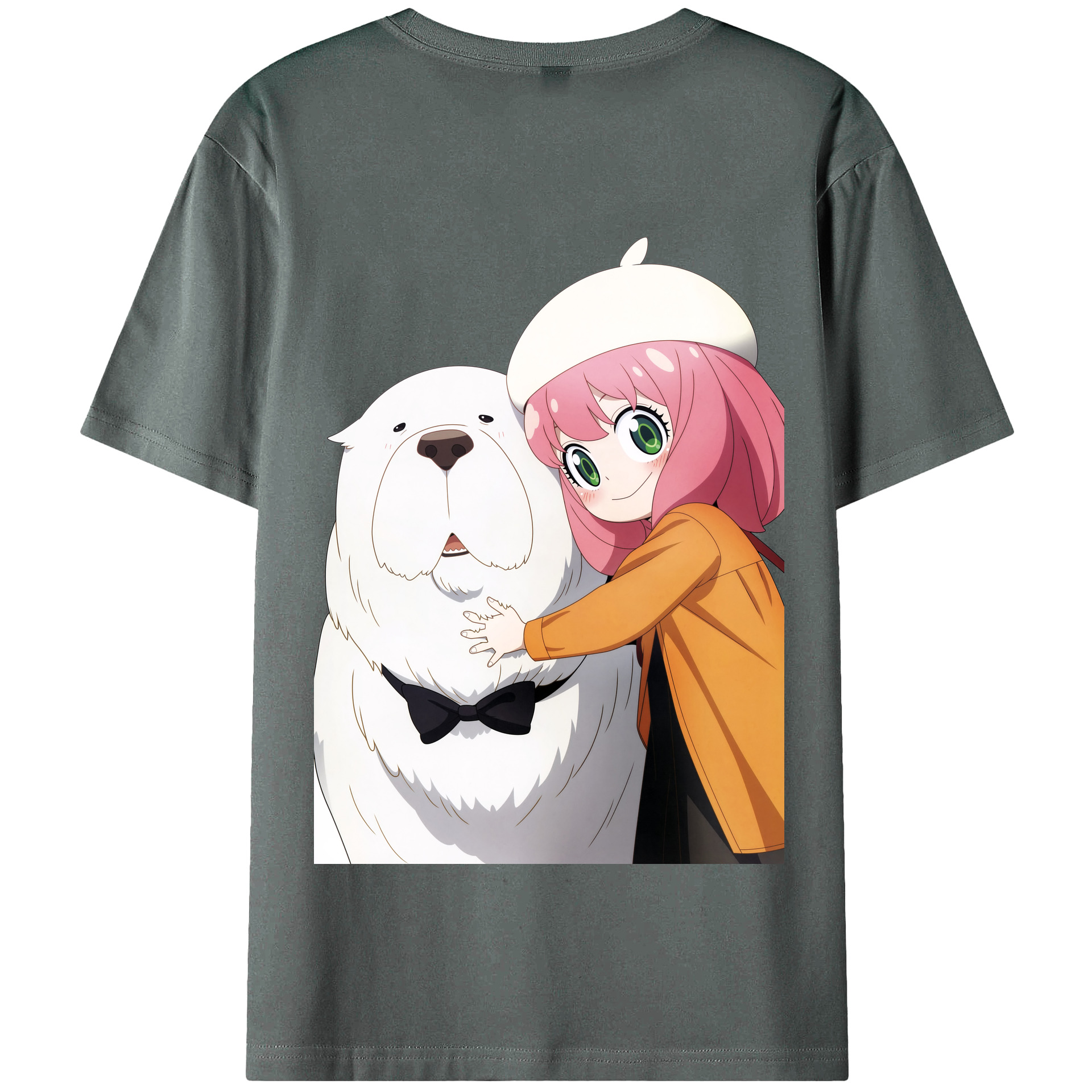（画像用） SPY×FAMILY间谍家家酒 綿100％半袖Tシャツ（背面プリント）